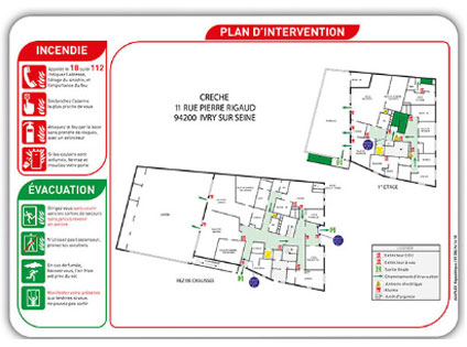 plan intervention sécurité incendie